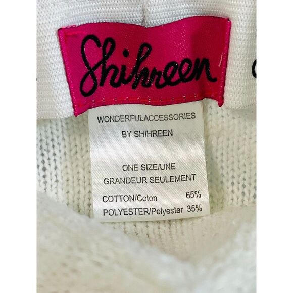 Shihreen White Woven Sun Hat Packable EUC Hiking Outdoors Wide Brim Vacation - Picture 8 of 8